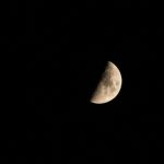 半夜孤星挂，月边一枝斜「6笔字」