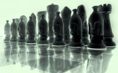 象棋和围棋均以黑为敌「6字口语」