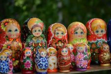 俄罗斯公民的传统爱好「带目格」