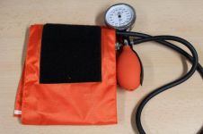 最早的血压计用于测量什么动物的血压？